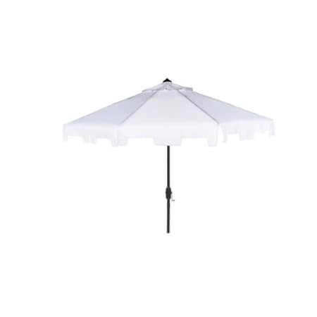 Safavieh 9 ft. Zimmerman Market Umbrella - White PAT8000K